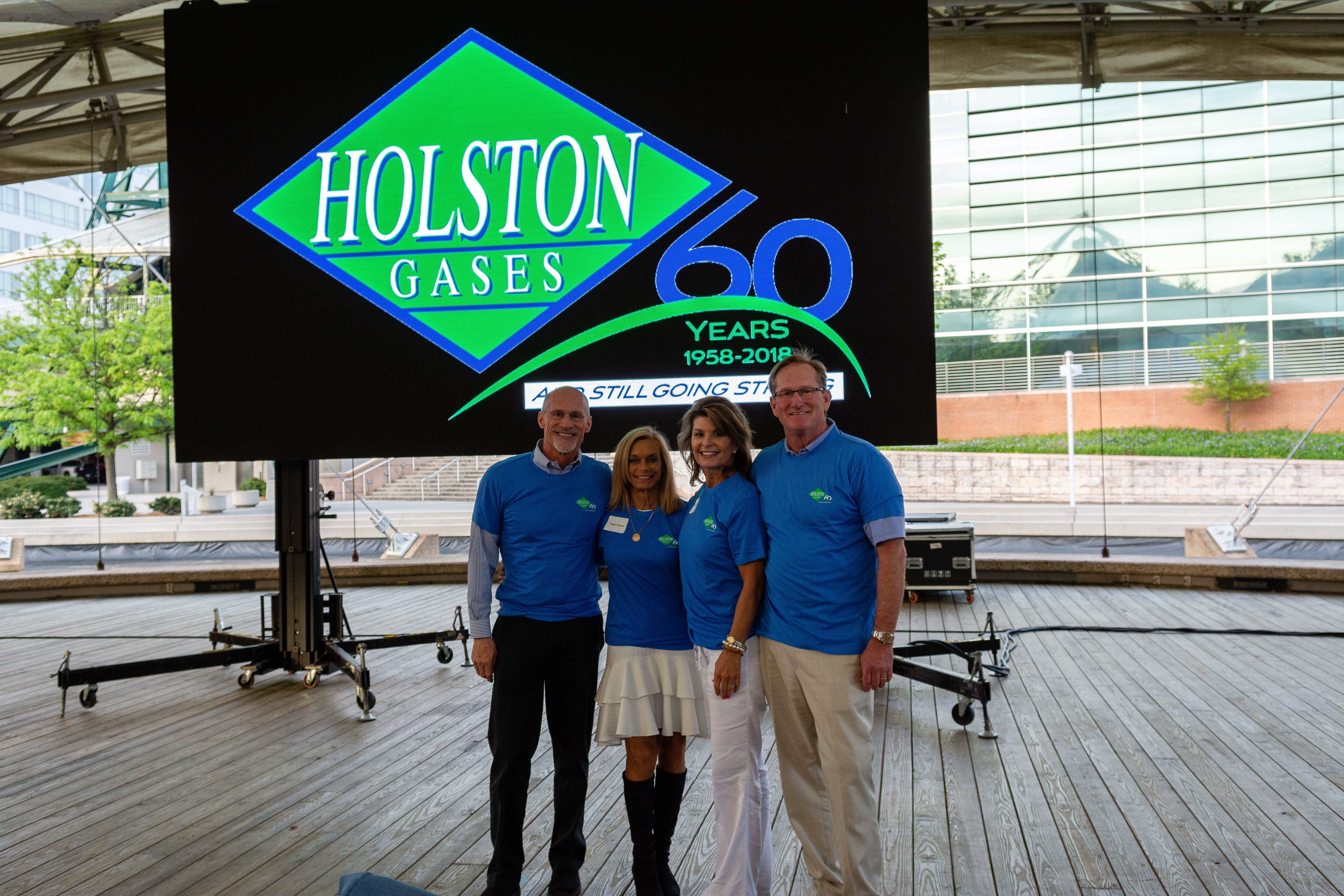 Holston Gases_l-r, Bill Baxter, Ginger Baxter, Missy Anders, Robert Anders