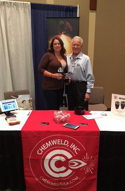 Chemweld – Richard Connelly with Tracey Akers of Ozarc