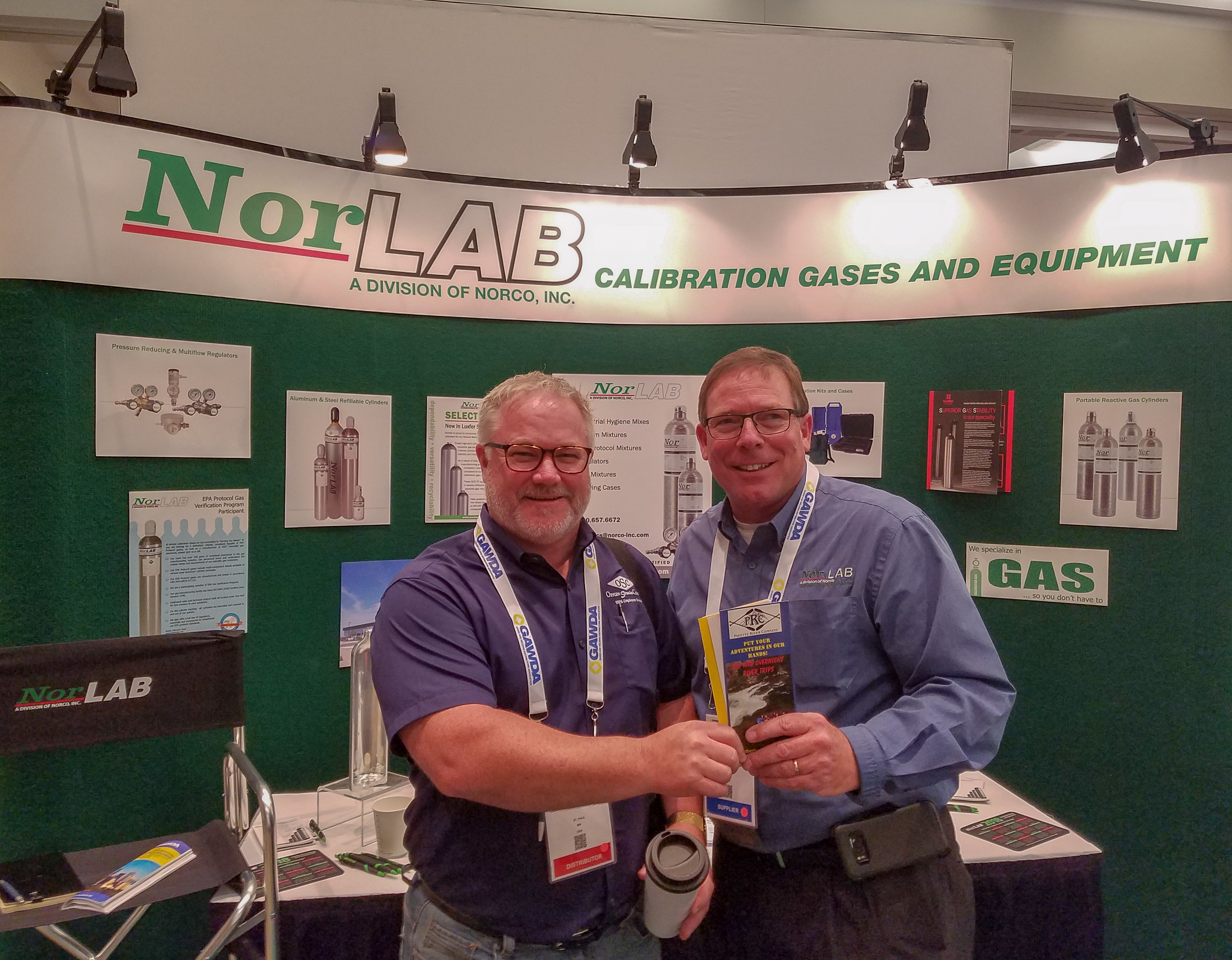 Norlab – Keith Parch with Tracy McLellan of Oxygen Services