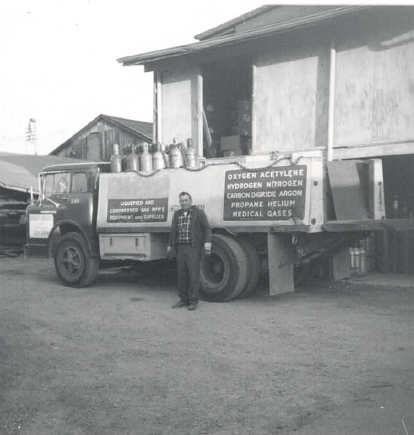 Roberts First Delivery Truck
