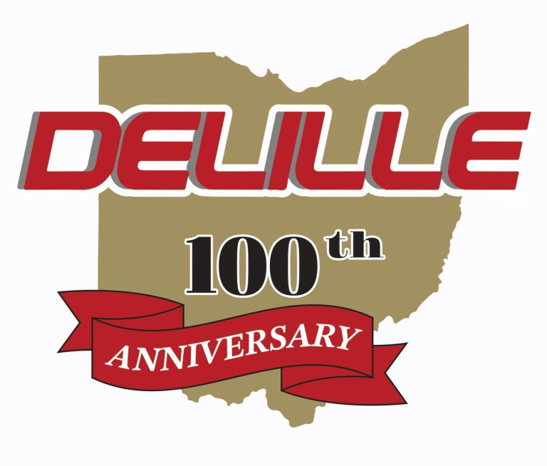 Delille 100 Anniversary Logo