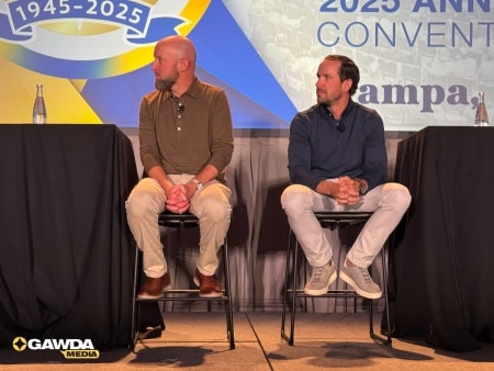 Kevin Falconer and Joe Francis from CM2 Supply