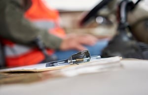 Reviewing driving record