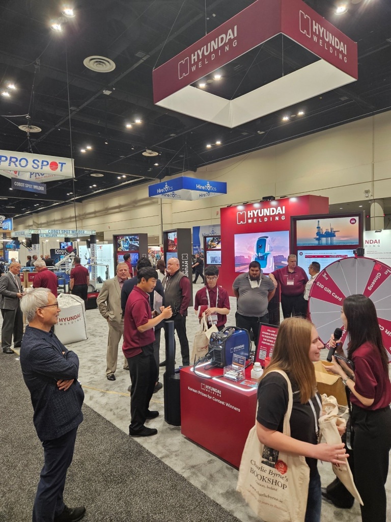 Hyundai Welding tradeshow