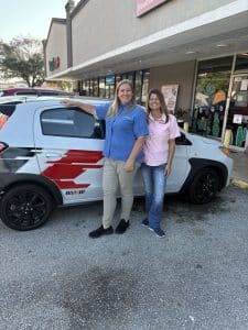 Sarah Saxson and Jenifer Bloxom