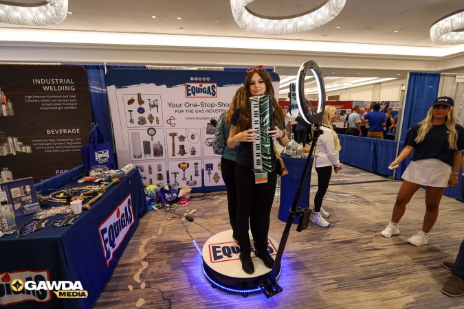 Equigas Booth at the 2025 GAWDA Annual COnvention