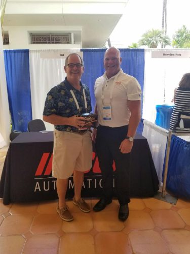 Irco Automation - Howard Mackay of West Penn Laco, pro V1 Golf Balls