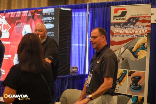 Dynabrade 2025 GAWDA Spring Management Conference Contact Booth Program