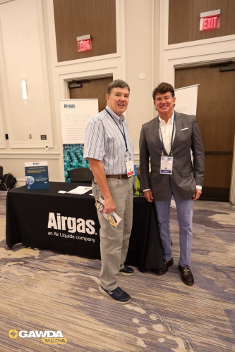 Airgas 2025 GAWDA Annual Convention Contact Booth