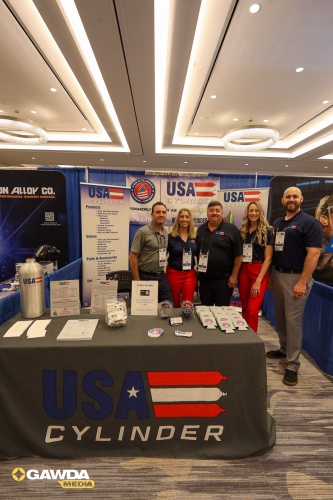 USA Cylinder 2025 GAWDA Annual Convention Contact Booth Program