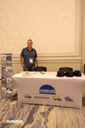 Pat Mooney Saws 2025 GAWDA Annual Convention Contact Booth Program