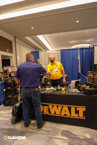 DeWalt 2025 GAWDA Annual Convention Contact Booth Program