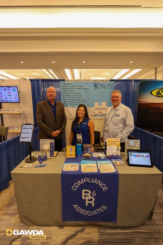 B&R Compliance Associates 2025 GAWDA Annual Convention Contact Booth Program