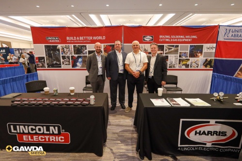 Lincoln Electric 2025 GAWDA Annual Convention Contact Booth Program