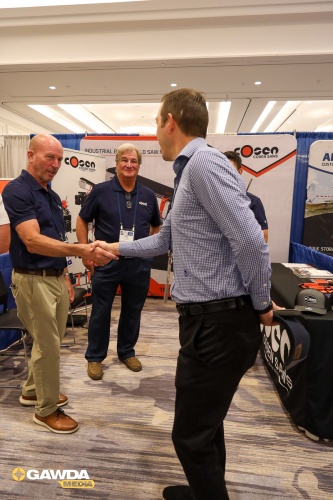 Cosen Saws 2025 GAWDA Annual Convention Contact Booth Program