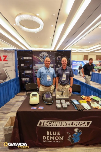 Techniweld USA 2025 GAWDA Annual Convention Contact Booth Program