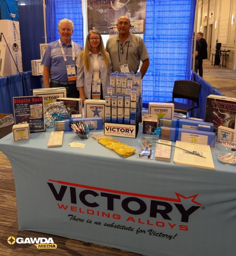 Victory Welding Alloys 2025 GAWDA Annual Convention Contact Booth Program