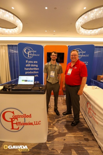 Controlled Efficiencies 2025 GAWDA Annual Convention Contact Booth Program