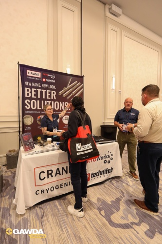 Crane Cryogenics - Cryoworks 2025 GAWDA Annual Convention Contact Booth Program