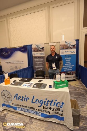 Aesir Logistics 2025 GAWDA Annual Convention Contact Booth Program
