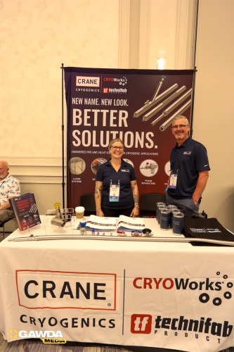 Crane Cryogenics - Cryoworks 2025 GAWDA Annual Convention Contact Booth Program