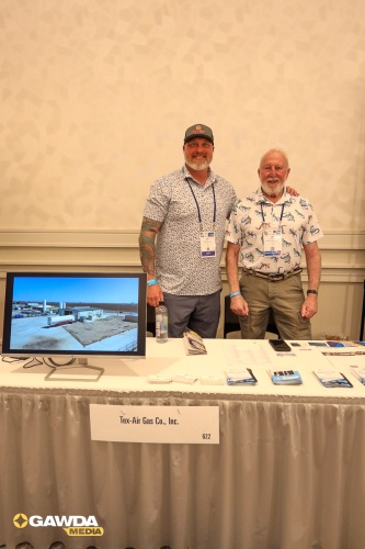 Tex-Air Gas Co. 2025 GAWDA Annual Convention Contact Booth Program