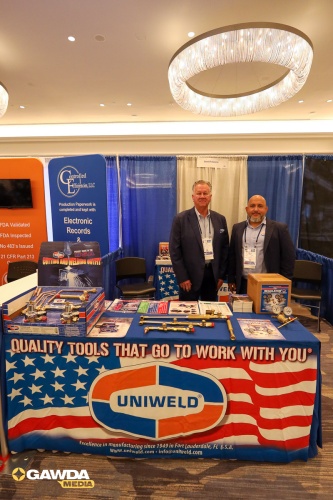 Uniweld 2025 GAWDA Annual Convention Contact Booth Program