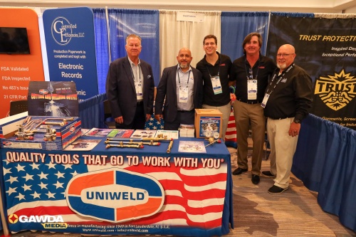 Uniweld 2025 GAWDA Annual Convention Contact Booth Program