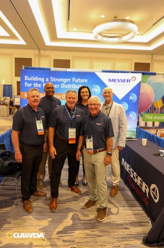 Messer 2025 GAWDA Annual Convention Contact Booth Program