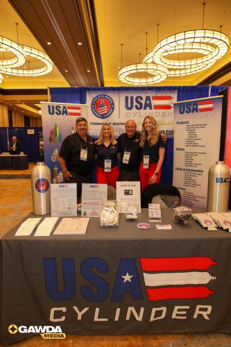 USA Cylinder 2025 GAWDA Spring Management Conference Contact Booth Program