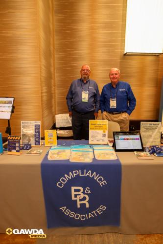 B&R Compliance Associates 2025 GAWDA Spring Management Conference Contact Booth Program