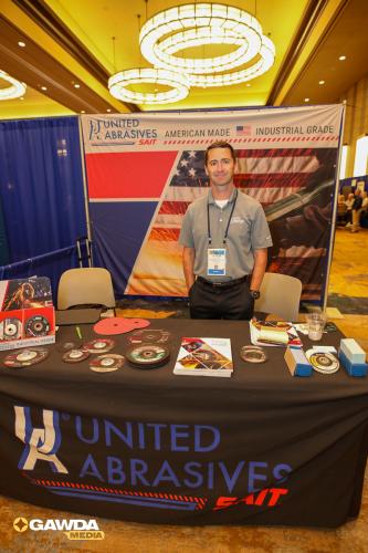 United Abrasives 2025 GAWDA Spring Management Conference Contact Booth Program